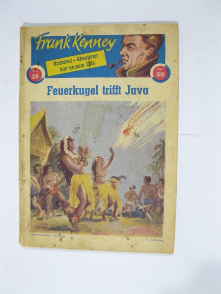 Frank Kenney Krimi Roman von 1950 Nr. 39 Heinzelmännchen Vlg. im Z (3). 103339