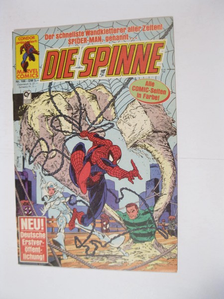 Spinne / Spiderman Nr. 166 Condor Vlg. im Zustand (0-1/1). 112099