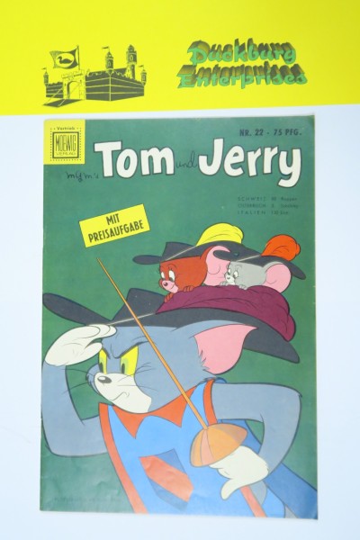 Tom und Jerry 1.Aufl. Nr. 22 Tessloff / Moewig Verlag im Z (1). 145905