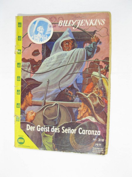 Billy Jenkins Western Roman 50er Jahre Nr. 318 Pabel Vlg im Z (4 ). 103419