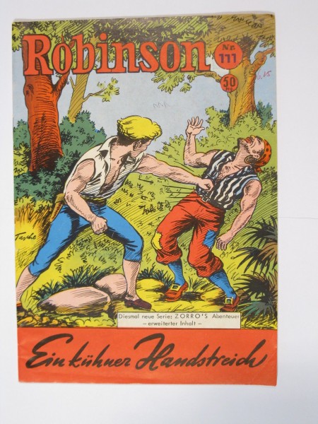 Robinson Nr. 111 Comic Gerstmayer Verlag im Z. (1-2). 74929