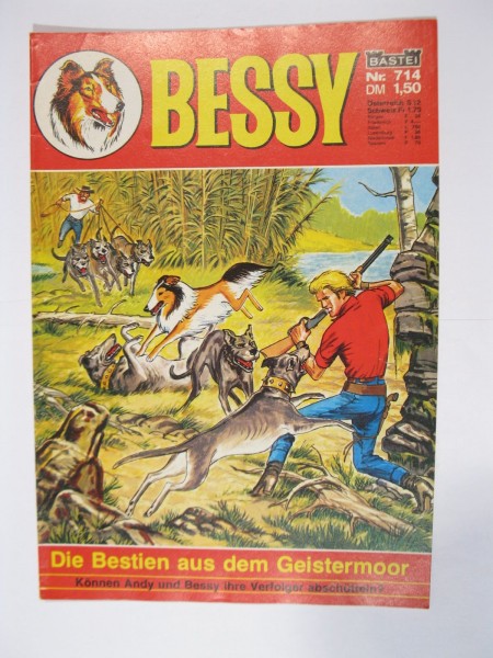 Bessy Comic-Heft Nr.714 Bastei im Zustand (1-2). 83937