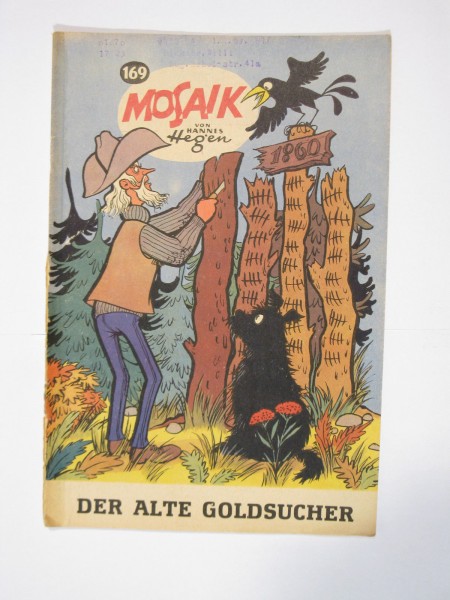 Mosaik DDR Comic Nr. 169 Vlg. Junge Welt im Zustand (2-3). 65117