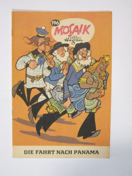 Mosaik DDR Comic Nr. 196 Vlg. Junge Welt im Zustand (1-2). 64887