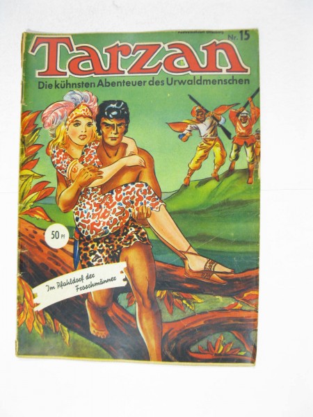 Tarzan Großband Nr. 15 Mondial Verlag im Zustand (2/2-3). 122413