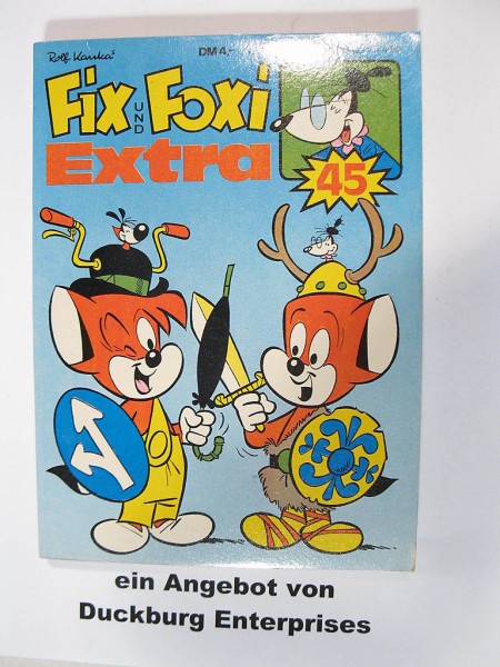 Fix und Foxi Extra Taschenbuch Nr. 45 in Z (1) Kauka 42316