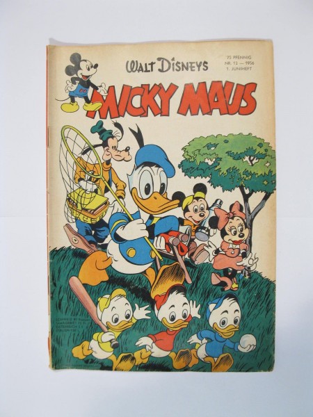 Micky Maus 1956/12 Originalheft vom Juni 1956 in Z (2-3) 51816