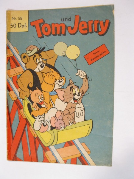 Tom und Jerry Nr. 58 Semrau Verlag im Zustand (3 T). 95937