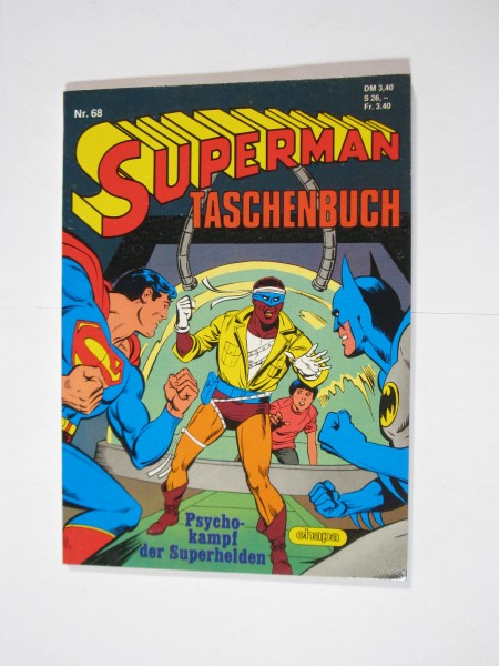 Superman Taschenbuch Nr. 68 Ehapa Verlag im Z (0-1). 111481