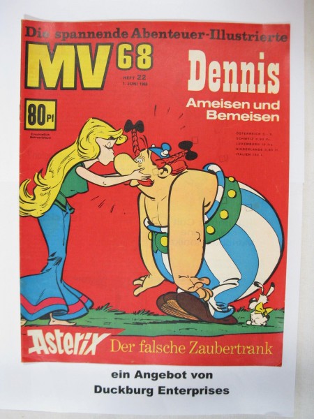 Mickyvision / Micky Vision 1968/22 Ehapa Verlag im Zustand (2) 47273