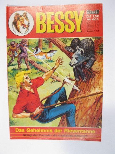 Bessy Comic-Heft Nr.603 Bastei im Zustand (1-2). 83899