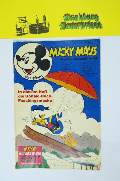 Micky Maus 1970/ 6 vom 7.2.70 Ehapa im Zustand (3 ). 146859