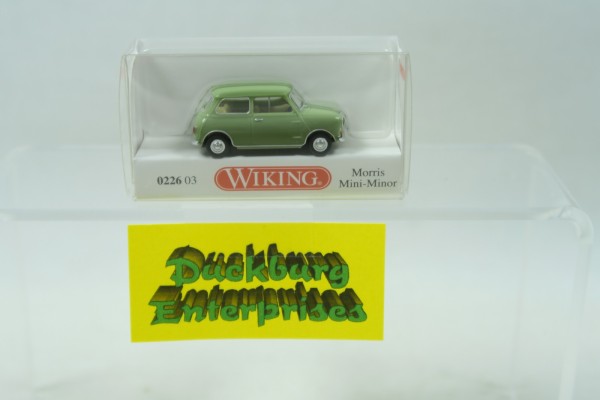 Wiking 022603 Morris Mini Minor grün in OVP 1:87 166709