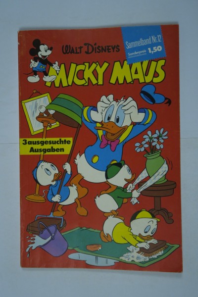Micky Maus Sammelband Nr. 12 Ehapa im Zustand (2). 140809