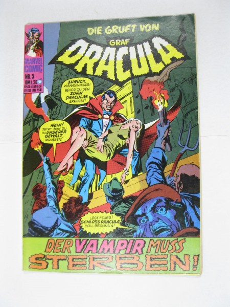 Dracula Nr. 5 Marvel Comic Williams im Z (1-2/2). 124457