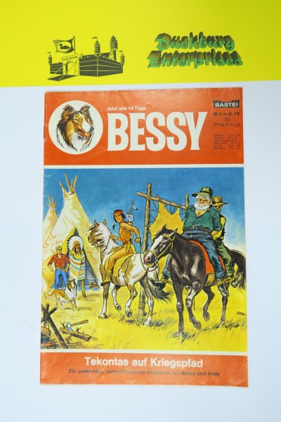 Bessy Comic-Heft Nr. 19 Bastei im Zustand (1-2/2). 150745