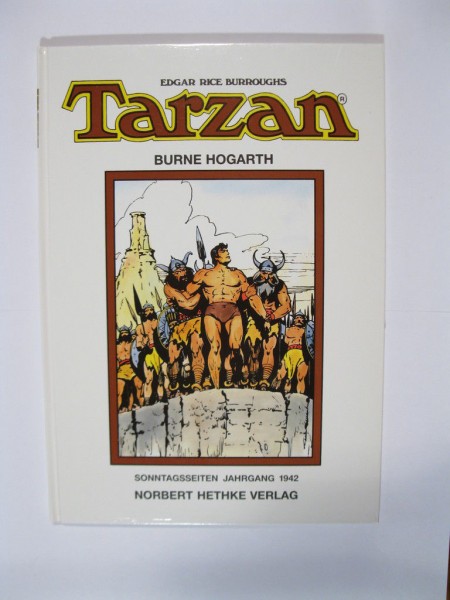 Tarzan Sonntagsseiten 1942 im Zustand (0-1) Hethke Hardcover 98365+