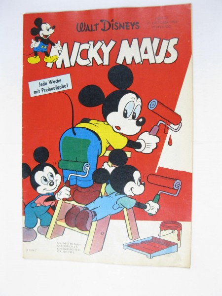 Micky Maus 1960/42 vom 15.10.60 Ehapa im Zustand (1-2). 119491