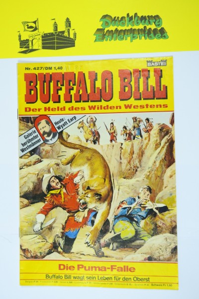 Buffalo Bill Nr. 427 Wäscher Bastei im Zustand (2-3). 161253