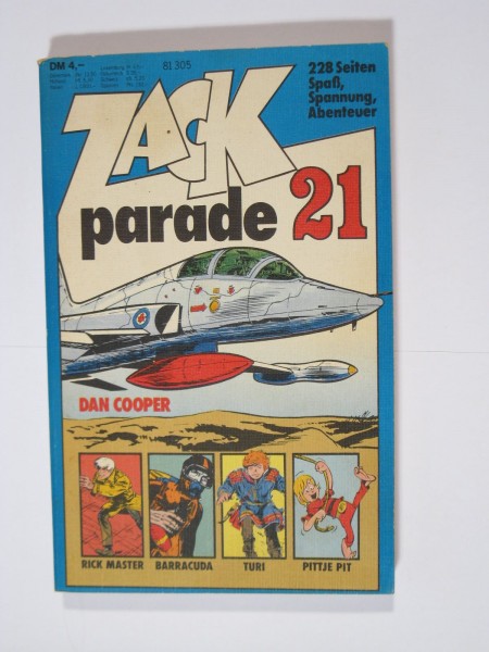 Zack Parade Nr. 21 Koralle Taschenbuch im Zustand (1/1-2).85771