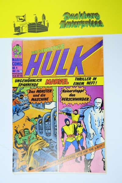 Hulk Nr. 4 Marvel Williams im Zustand (5). 150545