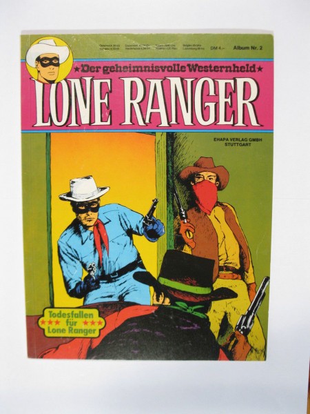Lone Ranger Nr. 2 im Zustand (1) Ehapa Western Comic v. 1979 99881+