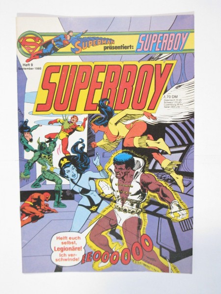 Superboy Nr. 1980/ 9 Ehapa im Zustand (0-1/1). 66403