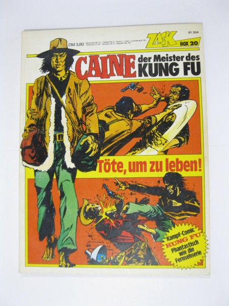 Zack Comic Box Nr. 20 Caine Koralle im Zustand (1). 121763