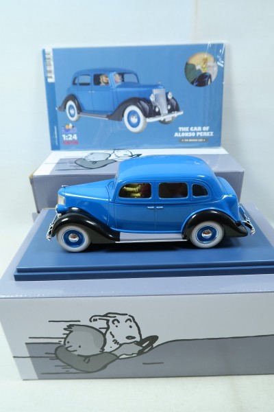 Tim und Struppi Tintin Auto 1/24 Auto von Alonso Perez Moulinsart 29966