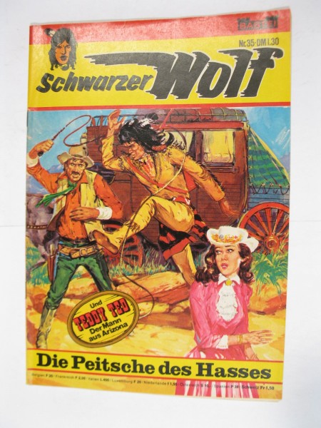 Schwarzer Wolf Nr. 35 Bastei im Zustand (1-2). 86135