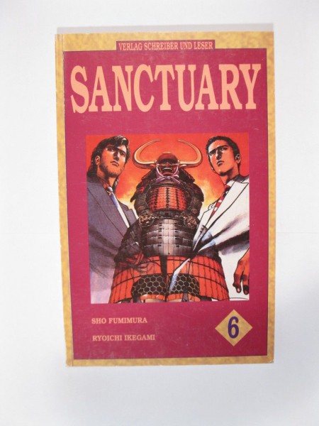 Sanctuary Nr. 6 im Zustand (1-2) Schreiber + Leser Manga Comic 98187