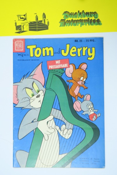 Tom und Jerry 1.Aufl. Nr. 25 Tessloff / Moewig Verlag im Z (1-2/2). 145911