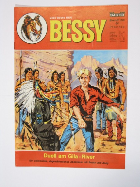 Bessy Comic-Heft Nr.132 Bastei im Zustand (1-2 St). 62885
