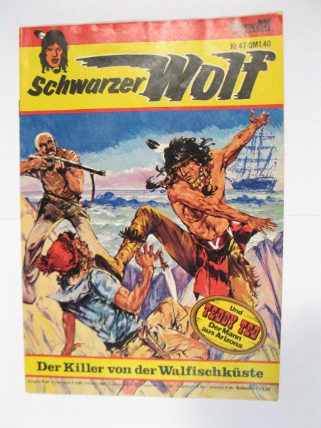 Schwarzer Wolf Nr. 47 Bastei im Zustand (1). 86077