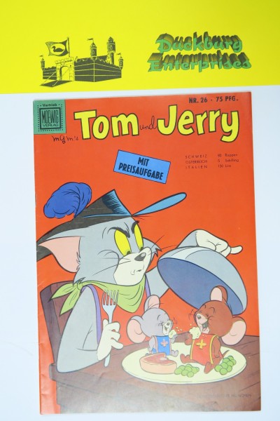 Tom und Jerry 1.Aufl. Nr. 26 Tessloff / Moewig Verlag im Z (1/1-2). 145913