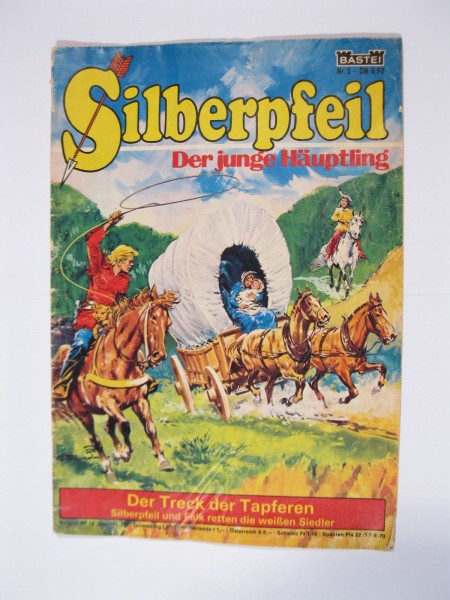 Silberpfeil Nr. 5 Bastei Verlag im Zustand (2-3). 82501