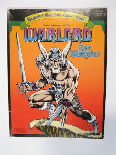 Große Phantastik Comics 1: WARLORD im Zustand (2) Ehapa 99581