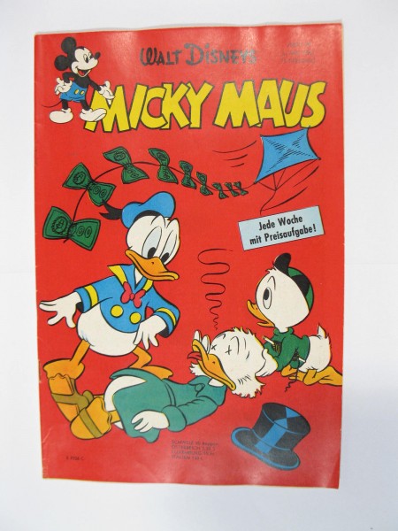 Micky Maus 1961/19 Originalheft vom 6.5.61 in Z (1-2 oS) 53883