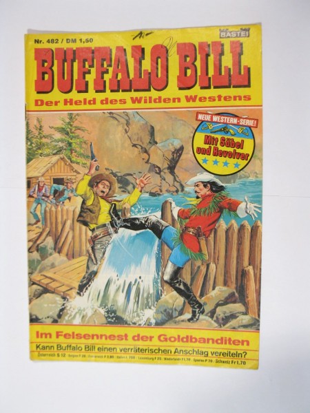 Buffalo Bill Nr. 482 Bastei Verlag im Zustand (2). 91371
