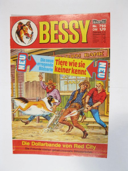 Bessy Comic-Heft Nr.795 Bastei im Zustand (0-1/1). 106173