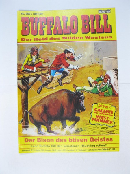 Buffalo Bill Nr. 569 Wäscher Bastei im Z (0-1/1). 127895