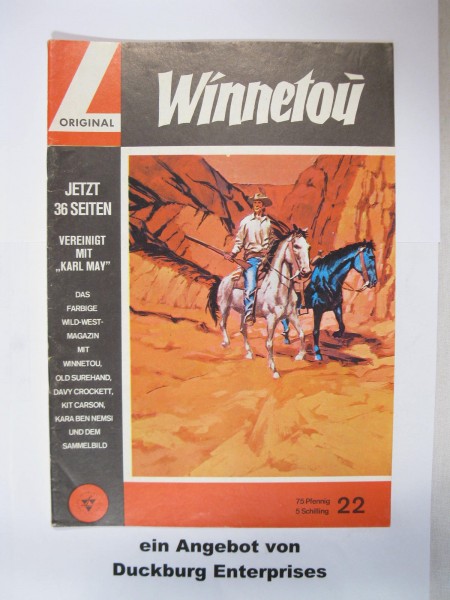 Winnetou 22 Lehning Verlag/ Karl May in Z (1-2) 46831