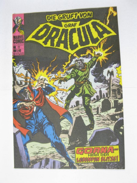 Dracula Nr. 22 Marvel Comic Williams im Z (1-2). 124489