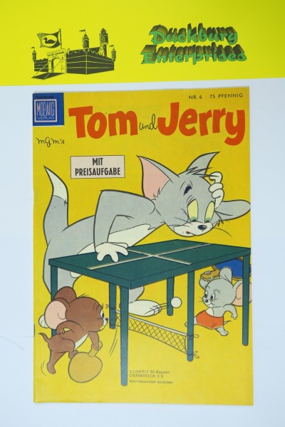Tom und Jerry 1.Aufl. Nr. 6 Tessloff / Moewig Verlag im Z (1). 145875