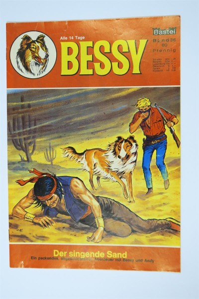Bessy Comic-Heft Nr. 36 Bastei im Zustand (1-2). 141745