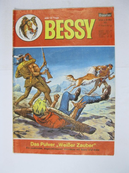 Bessy Comic-Heft Nr. 46 Bastei im Zustand (2-3 St). 140325