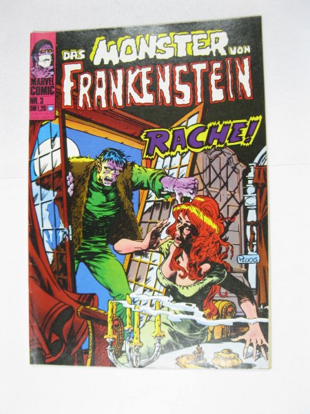 Frankenstein Nr. 3 Marvel Comic Williams im Z (1). 124333