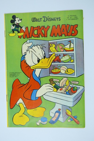 Micky Maus 1956/20 im Z (1-2/2 oS) (Donald Duck,Barks) 4178