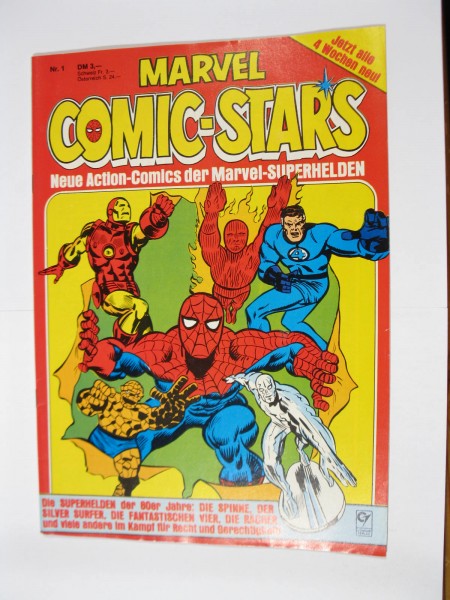 Marvel Comic Stars GbÜ Nr. 1 Condor Vlg. im Zustand (1). 100677