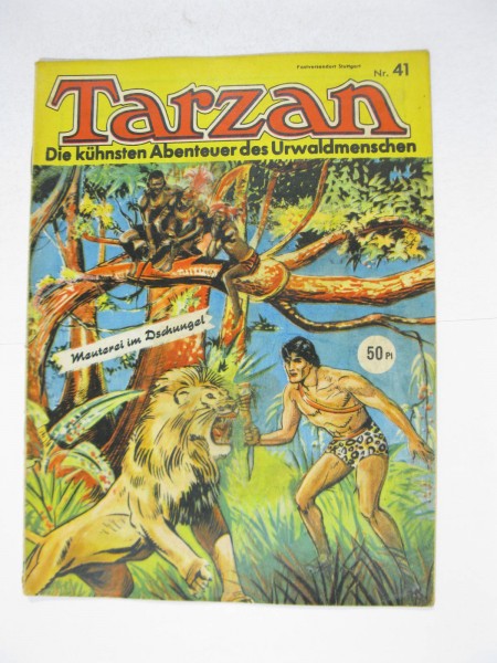 Tarzan Großband Nr. 41 Mondial Verlag im Zustand (1-2/2). 122461